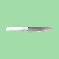 Нож кухонный универсальный с белой ручкой "MASTER" L 26,5 cm лезвие 15 cm VarioMarket