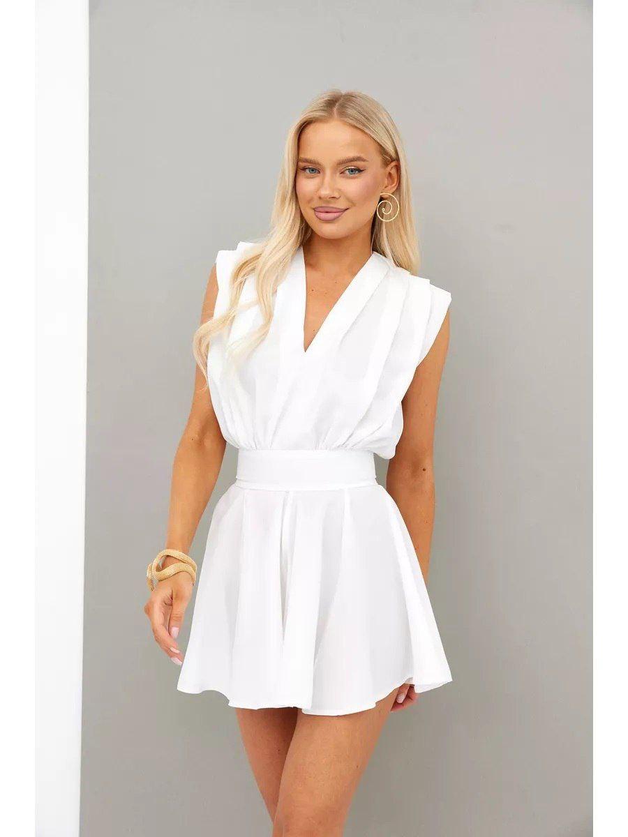 Коротке літнє плаття з розкльошеною спідницею та вільним верхом без рукава (р. 40-50) 31035717, фото 1