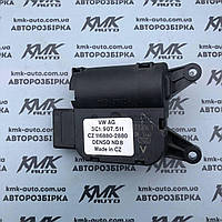 Моторчик (привід) заслінки пічки 3c0907511. VAG Volkswagen Golf 5 Jetta Passat B6