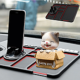 Протиковзкий килимок в авто Silicone Car Phone Holder Органайзер для мобільного телефону липкий тримач, фото 11