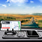 Протиковзкий килимок в авто Silicone Car Phone Holder Органайзер для мобільного телефону липкий тримач, фото 5