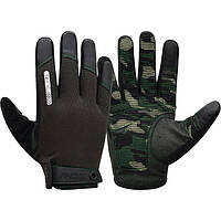 Рукавички для фітнесу RDX T2 Touch Screen Friendly Full Fingerf Army Green L WGA-T2FA-L SP