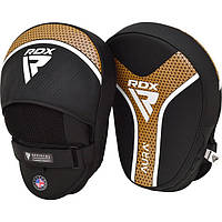 Лапи боксерські RDX FOCUS PAD AURA PLUS T-17 Black Golden FPR-T17BGL+ SP