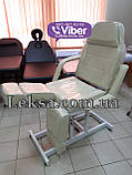 Педикюрне Крісло Кушетка 246Т Cream + стілець майстра педикюрний 780, фото 2