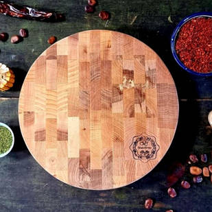 Дошка обробна торцева S&amp;T8937 Ø27см, товщ-4,5см