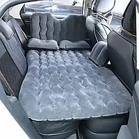 Надувной автомобильный матрас на заднее сиденье с подголовником и подушками 180х80 см, Кровать в машину
