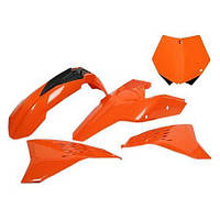 Комплект пластиков UFO KTM SX '11, цвет оранжевый (KT509E999)