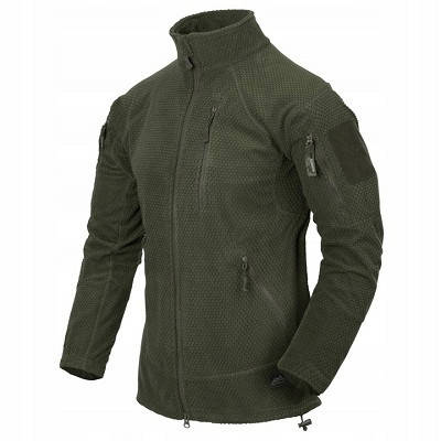 Кофта тактична Helikon-Tex Alpha Tactical Jacket Olive BL-ALT-FG-02-B06 поліестер куртка, фото 1