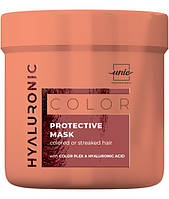 Маска для защиты окрашенных и мелированных волос UNIC Hyaluronic Color Protective Mask 500 мл