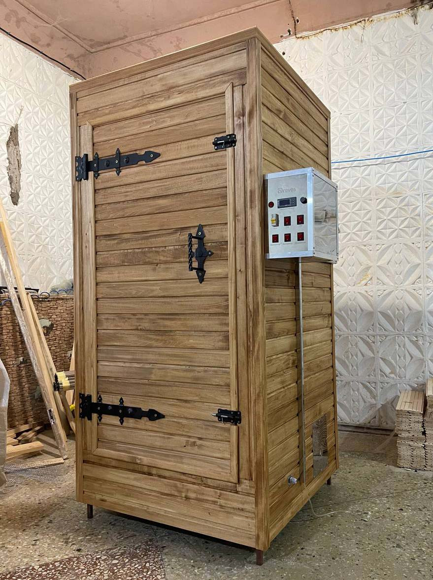 Коптильня холодного и гарячого копчення Мах 2.0 (120х100х225 см, до 100 кг) ПІД ЗАМОВЛЕННЯ