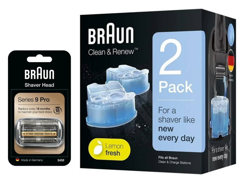 Braun 94M + CCR2 рідина для бритви набір