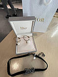 Діор сережки / Dior, фото 3