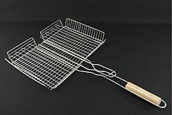 Решітка-гриль для барбекю (70х40х30х7см) ВЕЛИКА МІЦНА