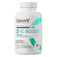 Витамины и минералы OstroVit Zinc 60.000, 90 таблеток CN15333 SP