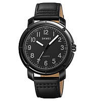 Skmei 1987 чорний класичний годинник чоловічий