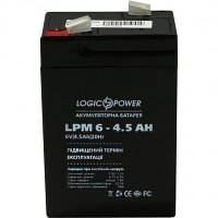 Батарея к ИБП LogicPower LPM 6В 4.5 Ач 3860 ZXC