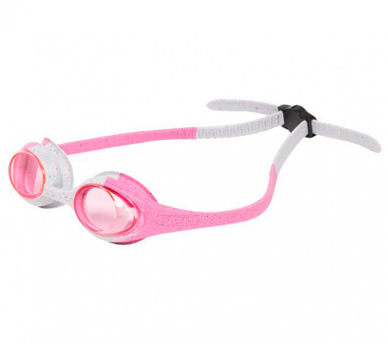 Окуляри для плавання Arena Spider Kids (004310-902) Grey/Pink дитячі, фото 1