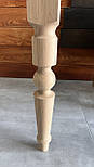 Точені меблеві ніжки і опори H.730 D.70 / Високі - 50, фото 5