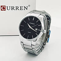 Мужские наручные часы Curren 8106 Silver Black