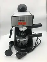 Кофеварка Rainberg RB-8111, 2200W, кофемашина рожковая Espresso с капучинатором. JYF