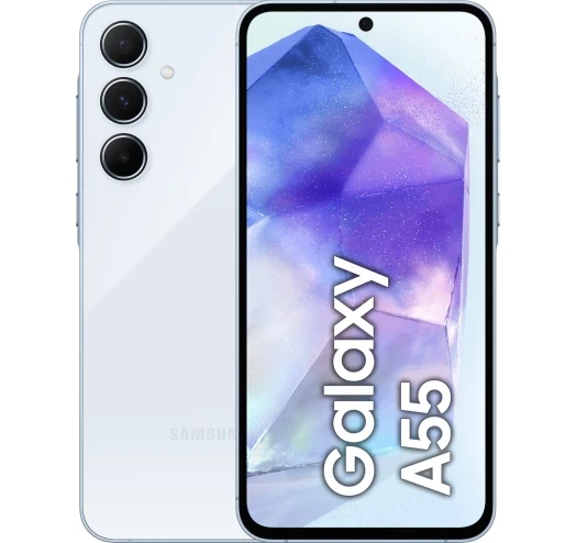 Samsung Galaxy A55 5G 8/256GB Iceblue UA UCRF, фото 1