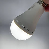 Світлодіодна лампа акумуляторна Євросвітло AC 9W DC3W E27 6400K SL-EBL-803 000058383, фото 2