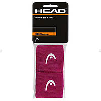 Напульсники Head Wristband 2.5 Burgundy PK, код: 7440486