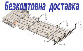 Захист двигуна Ssаng Yong Rexton G4 (2017-) (Санг Йонг Рекстон) Кольчуга