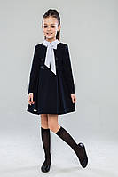 Платье школьное для девочки Линея Suzie черный 116 см