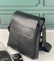 Стильная сумка-мессенджер Philip Plаin черная через плечо органайзер для документов сумка для дресс-кодов JYF