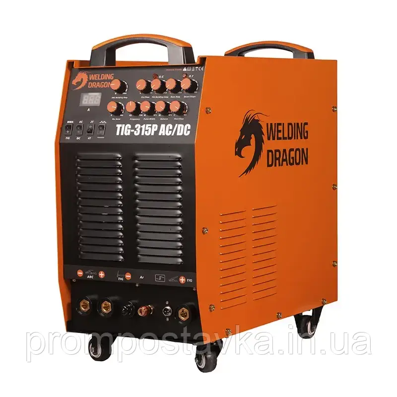 Апарат аргонодугового зварювання Welding Dragon TIG-315P AC/DC, фото 1