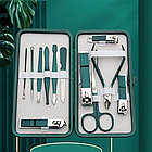 Набір для манікюру та педикюру 12 в 1 у футлярі / Манікюрний набір / Набір для нігтів, фото 7