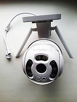 Вулична ip wifi камера відеоспостереження поворотна для дому Smart камера зовнішнього спостереження JYF