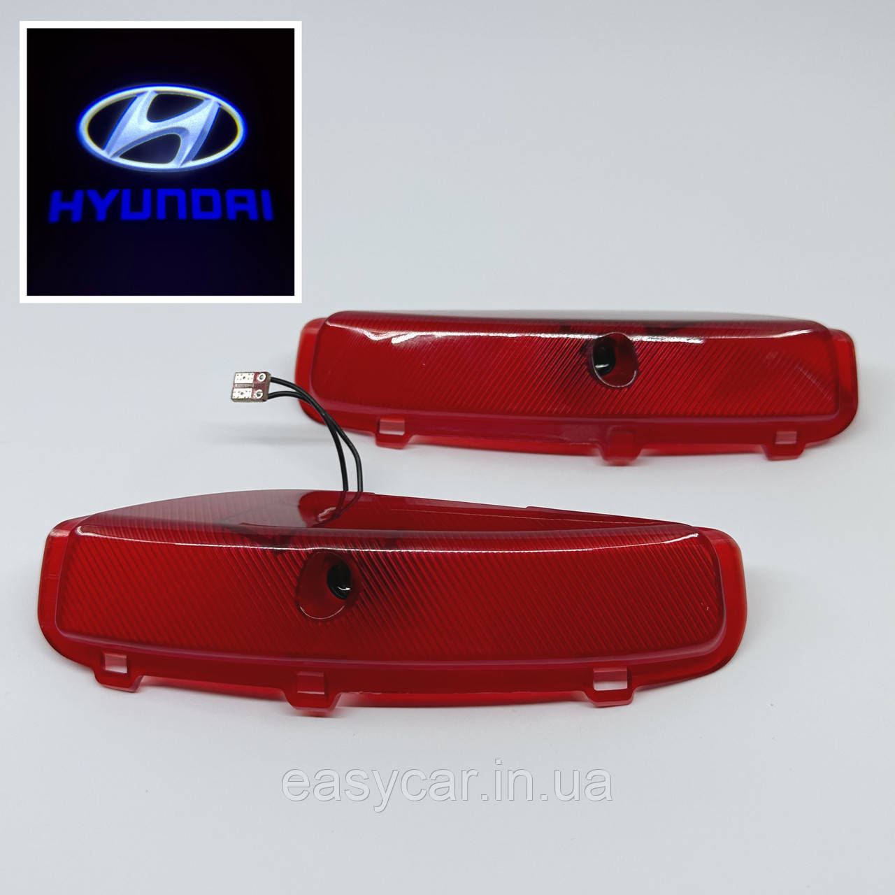 Логотип підсвітка дверей Хюндай Lazer door logo light Hyundai Sonata 9