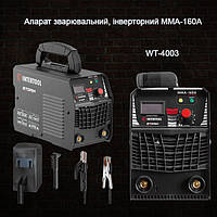 Аппарат сварочный, инверторный MMA-160A, STORM INTERTOOL WT-4003