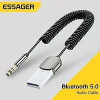 Bluetooth-адаптер Essager Bluetooth 5.0 автомобільний приймач AUX з мікрофоном