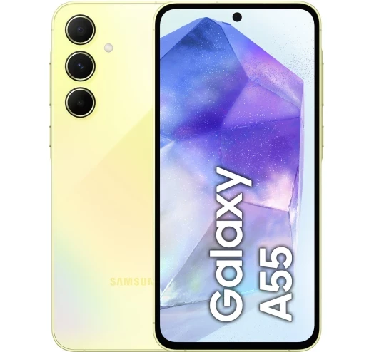 Samsung Galaxy A55 5G 8/256GB Lemon UA UCRF, фото 1
