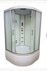 Душовий бокс ARTEX BHP-120-00 XL 120x120x220 глибокий піддон з електронікою