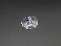 Круглая прочная силиконовая присоска на стекло, кафель и пластик, одинарная диаметром 30 мм