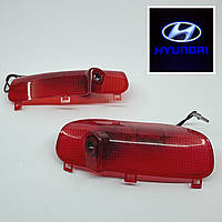 Логотип подсветка двери Хюндай Lazer door logo light Hyundai Sonata 8