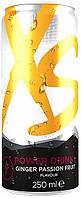 Энергетический напиток со вкусом имбирь-маракуйя XS Power Drink+ (12 шт х 250 мл) икс эс