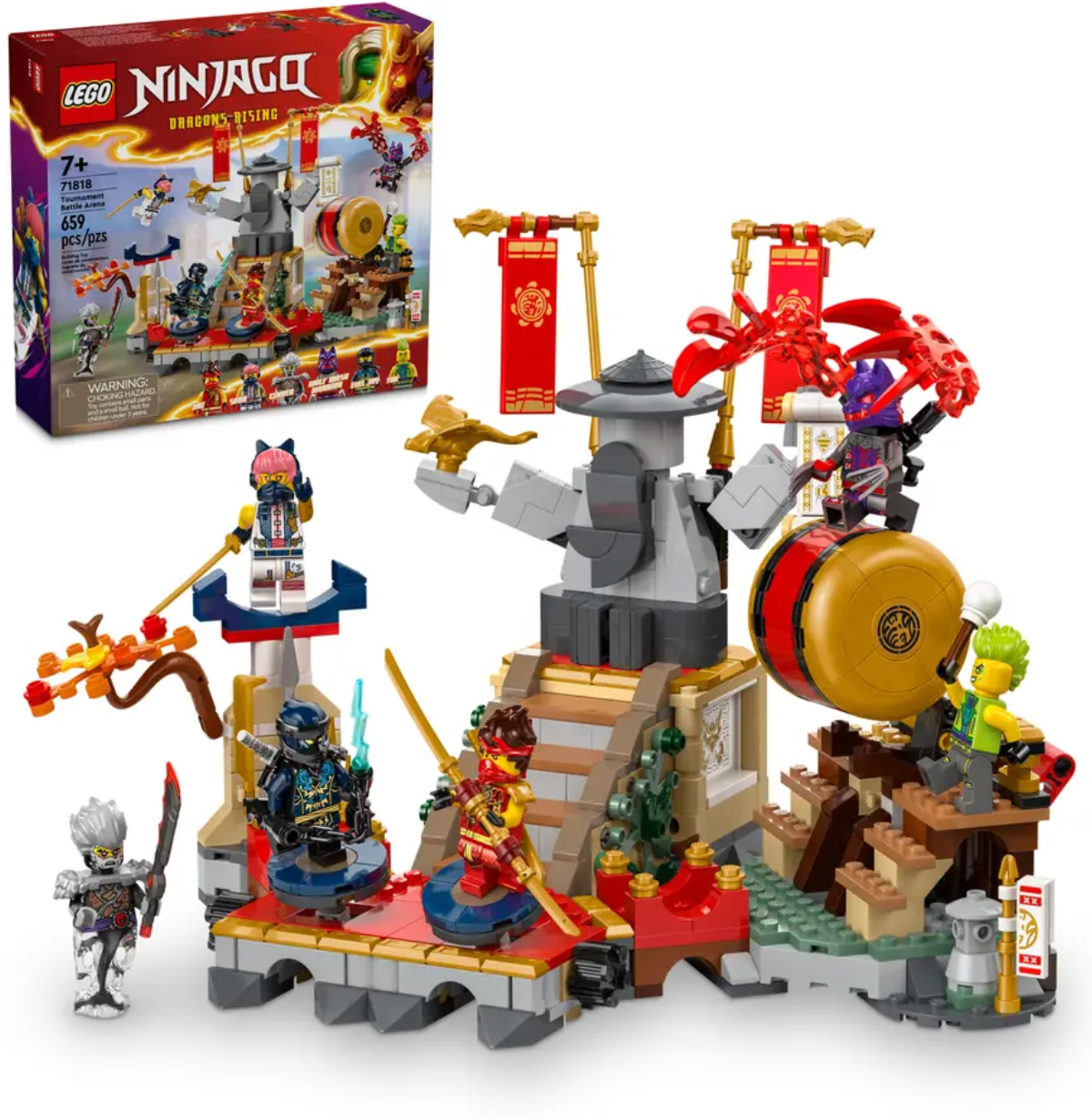 Конструктор Лего Нінзяго Турнірна бойова арена Lego Ninjago Tournament Battle Arena 71818