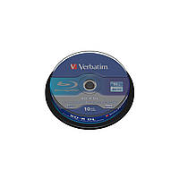 Диск BD Verbatim DL 50Gb 6x Cacke 10шт (43746)