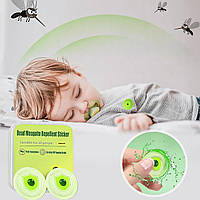 Защитная клипса от комаров/ Наклейка для защиты от укусов насекомых