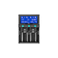 Зарядное устройство для аккумуляторов PowerPlant PP-A4 (Ni-MH,Cd,Li-ion,LiFePO4 / input AC 100V-240V DC 12V)