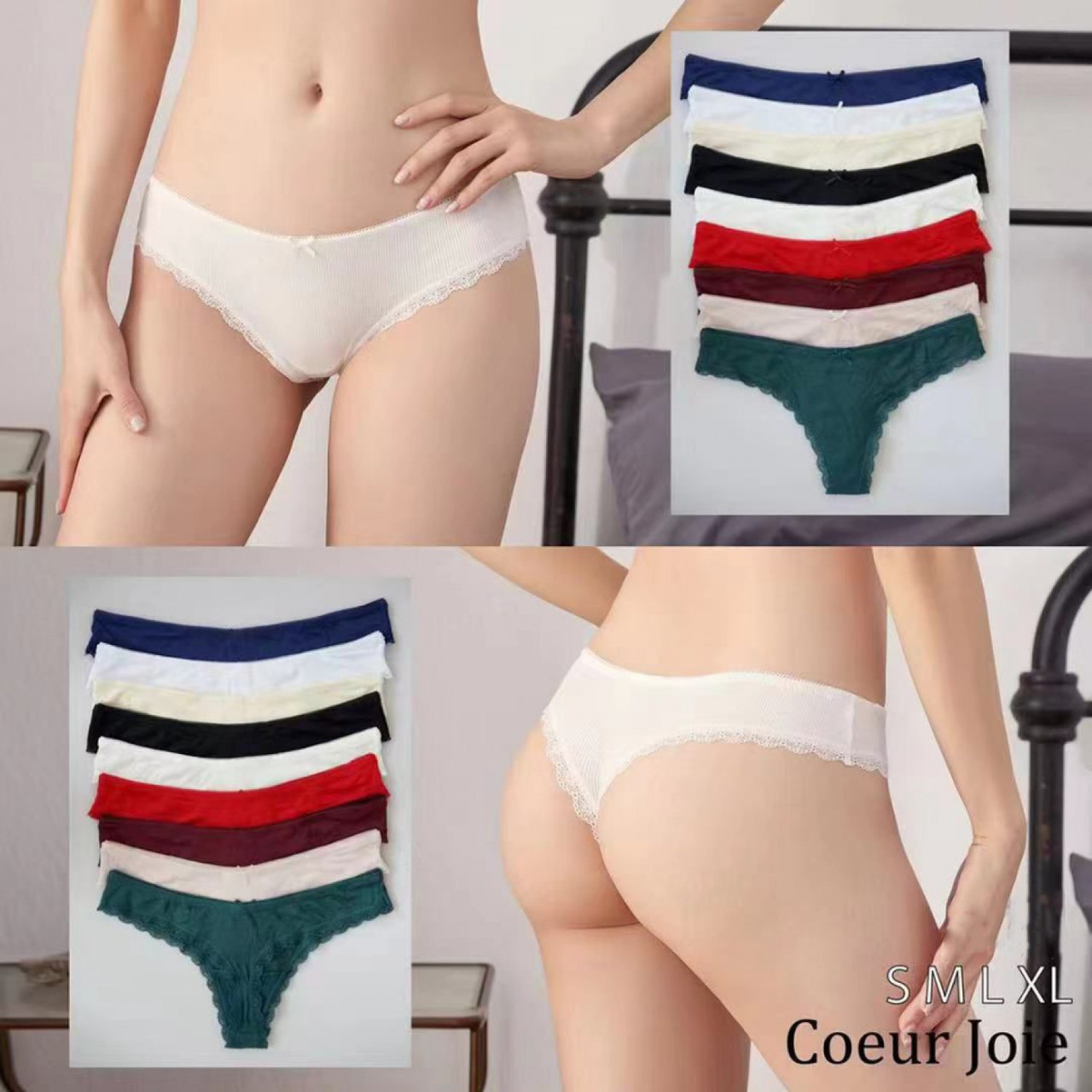 Стринги рубчик Coeur Joie