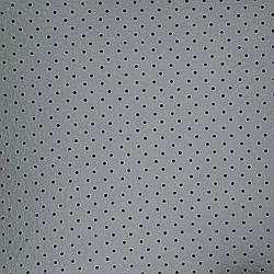 Перфорований автомобільний кожзам ширина 1,4м сірий