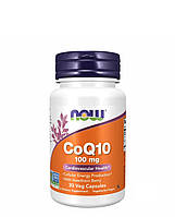 COQ10 100mg - Коэнзим Now foods 30 vcaps