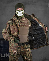 Водоотталкивающая Тактическая куртка мультикам ukr юа stinger, Военная куртка мультикам Omni-Heat M