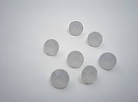 Стрази камені для прикрашання предметів/ Круглі/білі матові/6 мм